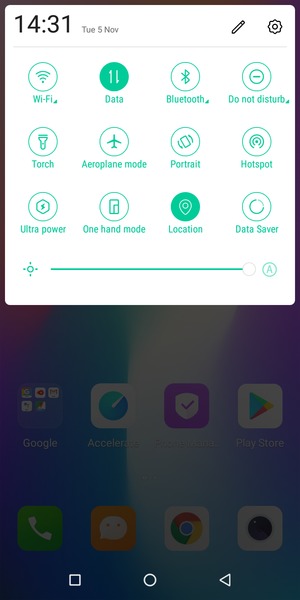 Turn off Location