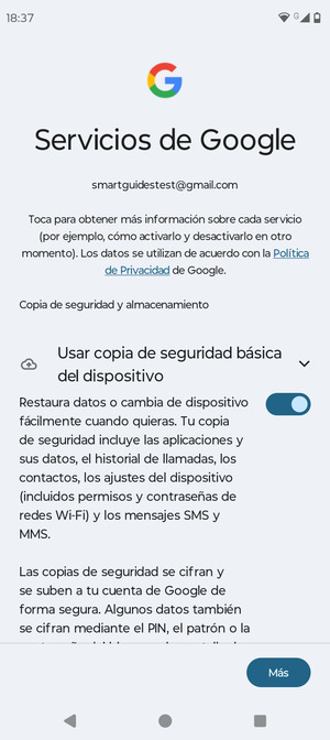 Seleccione Más