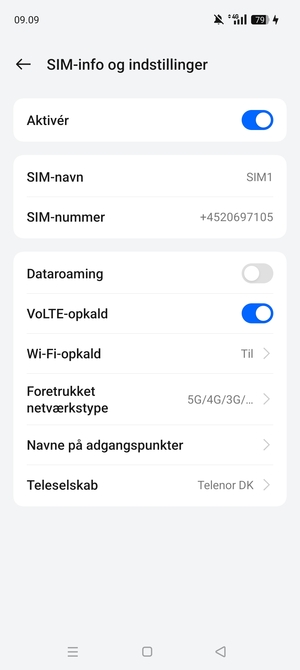 Vælg Navne på adgangspunkter