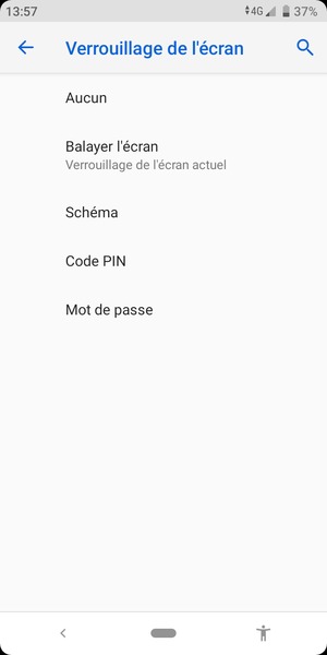 Sélectionnez Schéma