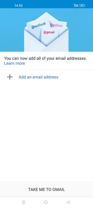 Select Add an email address