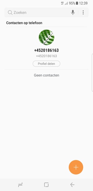 Selecteer de Menu-knop
