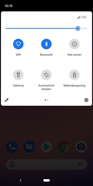 Schakel Wifi en Bluetooth uit