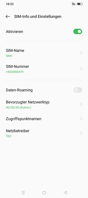 Wählen Sie Zugriffspunktname