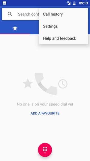 Select Settings