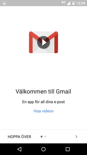 Välj HOPPA ÖVER