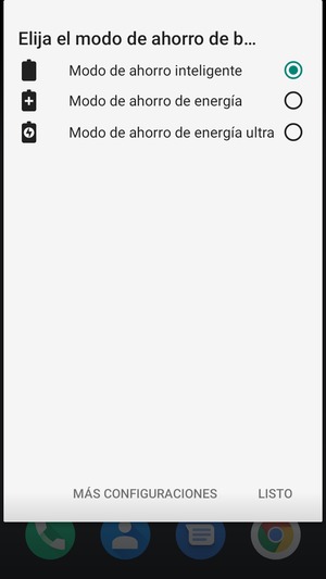 Seleccione la opción deseada
