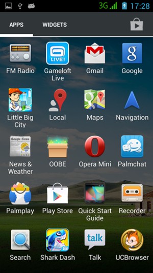 Scroll to and select Play Store