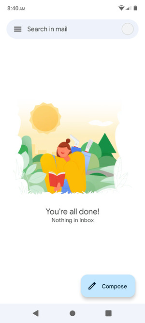 Your Hotmail is ready to use