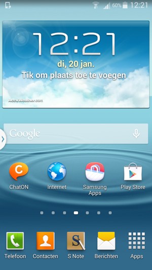 Selecteer Apps