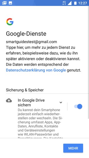 Wählen MEHR