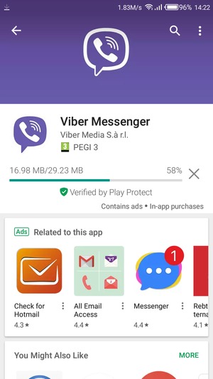 Wait for the installation process to finish