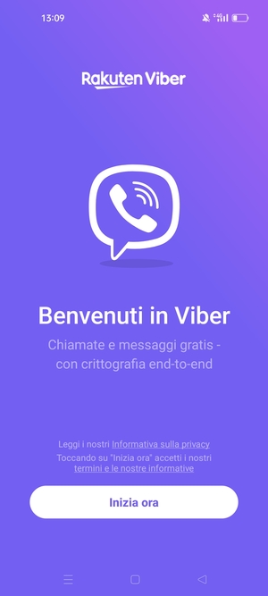 L'app è pronta per l'uso