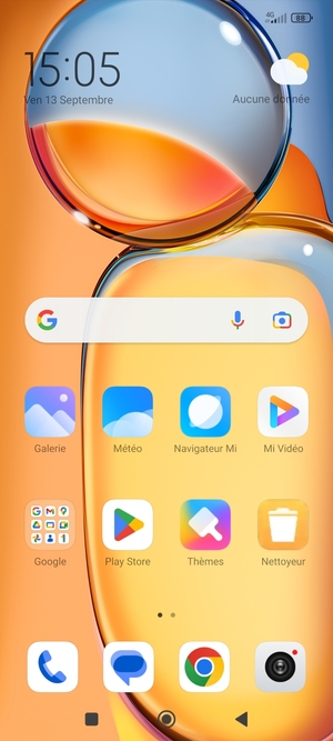 Sélectionnez Play Store