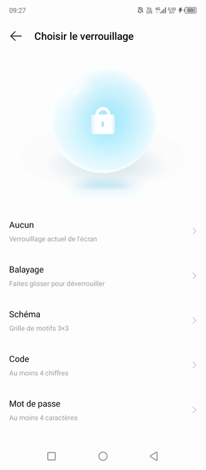 Sélectionnez Schema