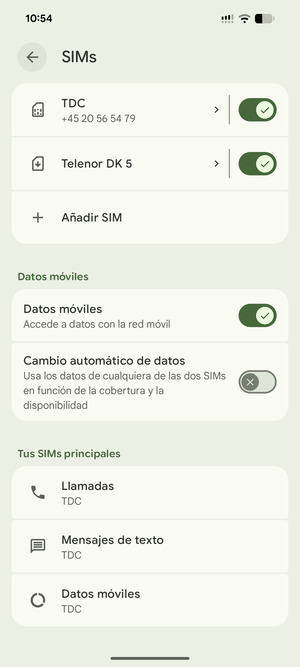 Su eSIM ya ha sido activado