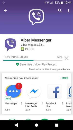 Wacht tot het installatieproces beëindigd is
