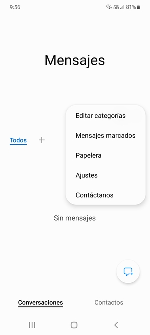 Seleccione Ajustes