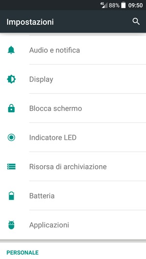 Per attivare il blocco dello schermo, vai al menu Impostazioni e seleziona Blocca schermo