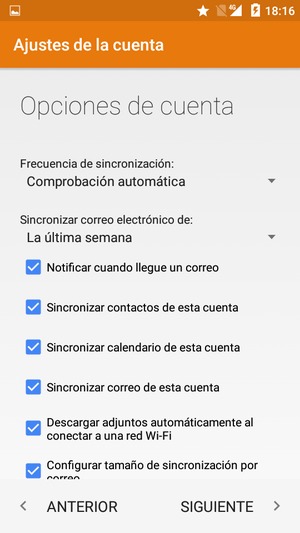 Seleccione SIGUIENTE