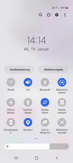 Schalten Sie Standort aus