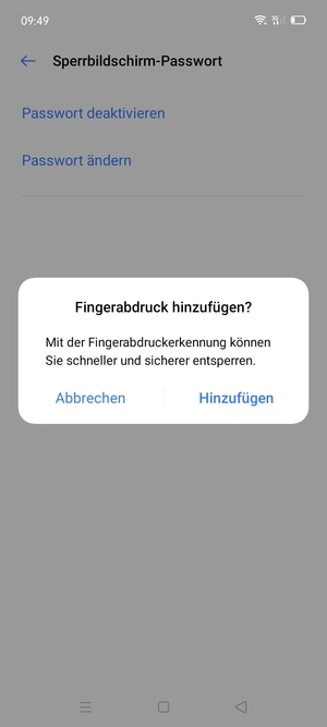 Wählen Sie die gewünschte Option