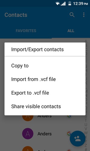 Select Copy to