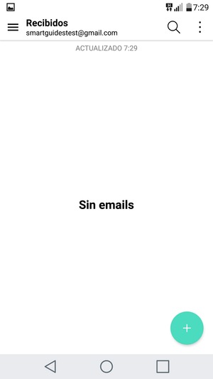 Su Gmail está listo para usar