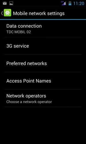 Select 3G service
