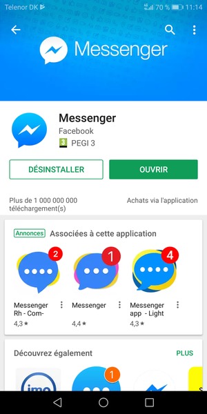 Sélectionnez OUVRIR