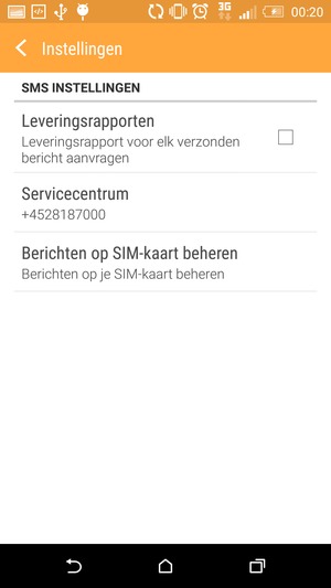 Selecteer Servicecentrum