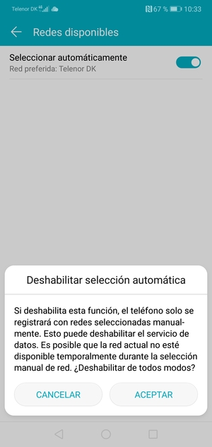 Seleccione ACEPTAR