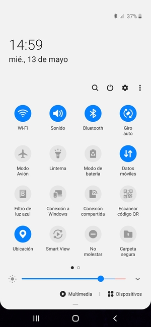 Desactive Wi-Fi y Bluetooth