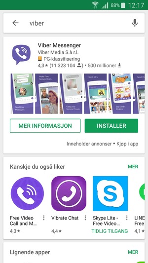 Velg app
