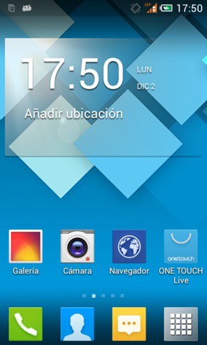 Seleccione Aplicaciones