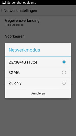 Selecteer uw voorkeursoptie