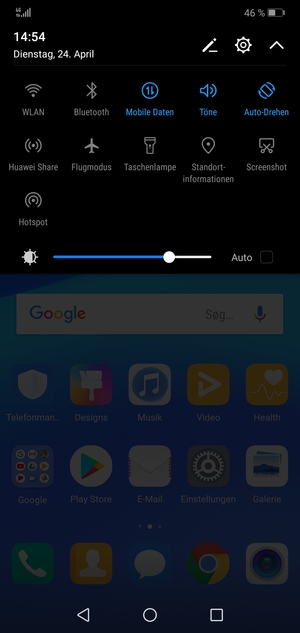 Aktivieren Sie das Kontrollkästchen Auto