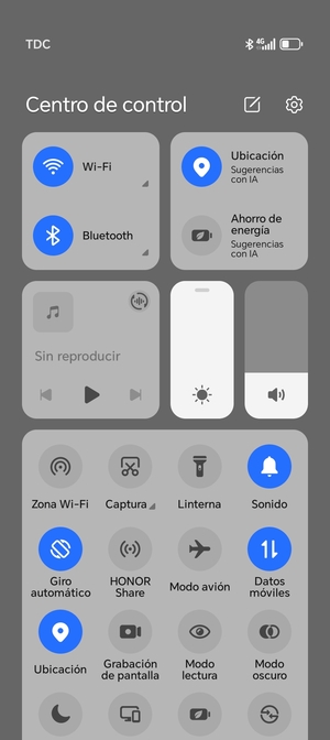 Desactive Wi-Fi y Bluetooth