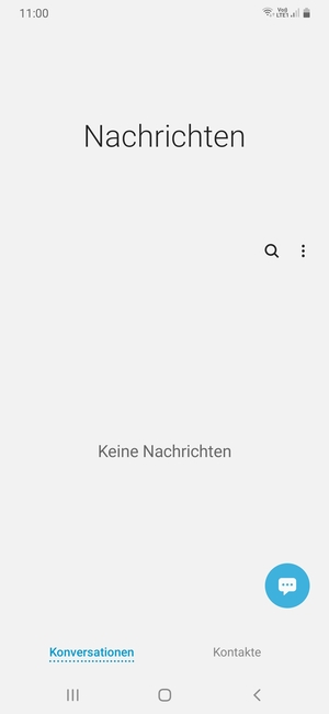 Wählen Sie die Menü-Taste