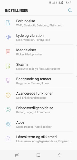 Vælg Forbindelse