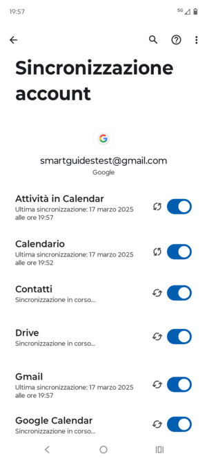 I tuoi contatti di Google verranno ora sincronizzati con il tuo telefono