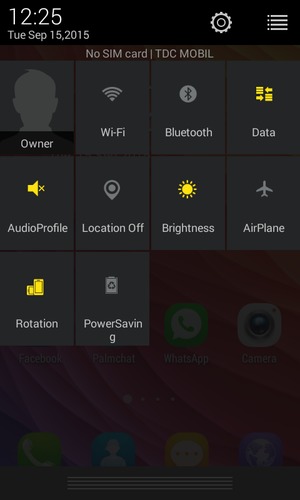 Turn on PowerSaving