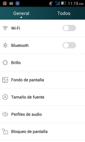 Seleccione Todos