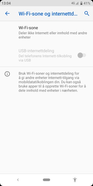 Velg Wi-Fi-sone
