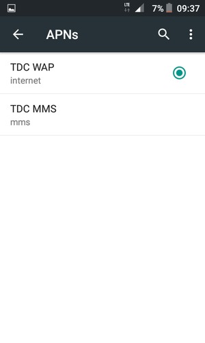 Select the Menu button