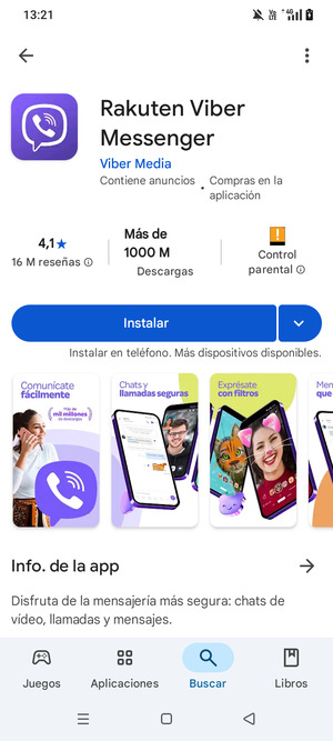 Seleccione Instalar