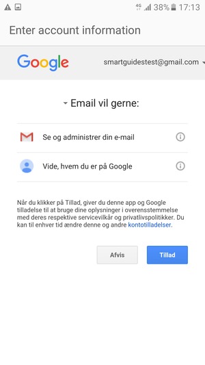 Select Accept