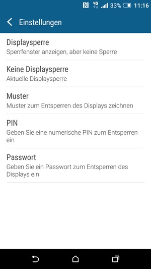 Wählen Sie Muster