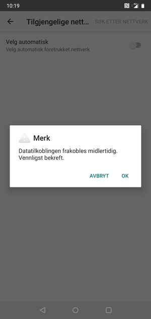 Velg OK