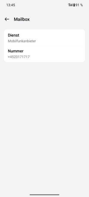 Wählen Sie Nummer